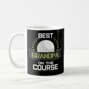 Best Granddad Grandpa Fathers Day Coffee Mug Golf