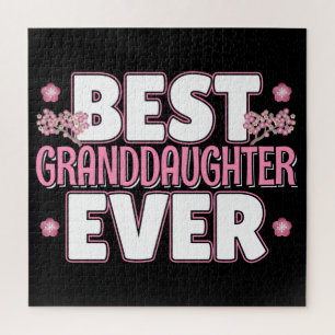 Best Granddaughter Ever - Cherry Blossoms Jigsaw Puzzle