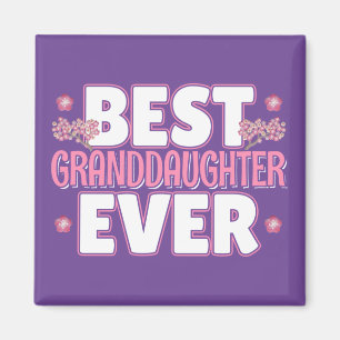 Best Granddaughter Ever - Cherry Blossoms Magnet