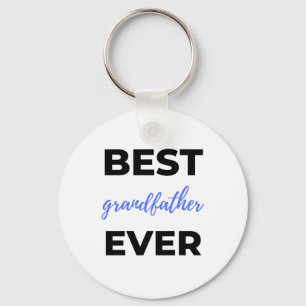 Best Grandfather Ever bl Key Ring
