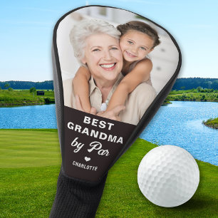 Best GRANDMA By PAR Custom Picture - Mother's Day Golf Head Cover