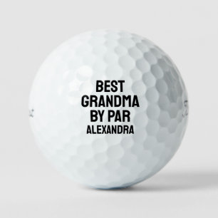 Best Grandma By Par Happy Mother's Day Golf Balls