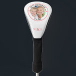 BEST GRANDMA BY PAR Photo Monogram Initials Heart  Golf Head Cover<br><div class="desc">For the special golf-enthusiast grandmother, create a unique photo golf head cover with the editable title BEST GRANDMA BY PAR with cute pink hearts and personalised with a photo and her monogram. PHOTO TIP: For fastest/best results, choose a photo with the subject in the middle and/or pre-crop it to a...</div>