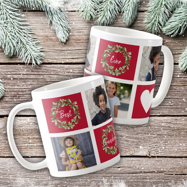 Best Grandma Christmas Coffee Mug (Creator Uploaded)