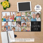 Best Grandma Ever 15 Photo Collage Custom Desk Mat<br><div class="desc">For the BEST GRANDMA EVER, create a photo desk mat utilising this easy-to-upload unique photo collage template featuring 15 pictures of various shapes and sizes and an editable title to replace with her grandmother nickname in your choice of text and background colours. Showcase favourite pictures of her grandchild, grandkids and...</div>