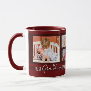 Best Grandma Ever 6 Photo Collage Mug