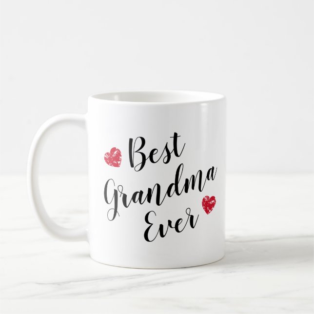 Best Grandma Ever Coffee Mug (Left)