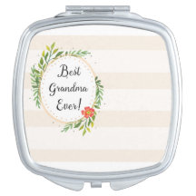 Best Grandma Ever Compact Mirror