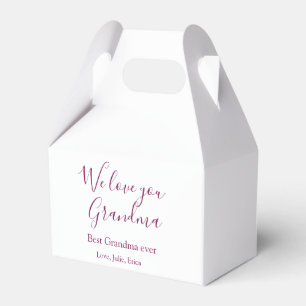 best grandma ever grandparents photo gifts classic favour box