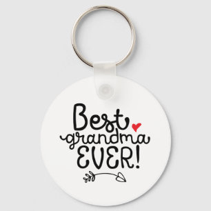Best Grandma Ever Granny Grandmother Key Ring