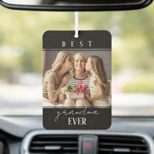 Best Grandma Ever Modern Car Air Freshener