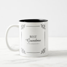 Best Grandma Ever | Modern Dainty Floral Keepsake