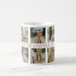 Best Grandma Ever Photo Collage – Gift with Hearts Coffee Mug<br><div class="desc">Celebrate the most amazing grandma with this personalized photo collage mug. Featuring your chosen photos arranged in a warm, loving collage design, the mug displays the message “Best Grandma Ever” in the center, accented with two heart icons for an extra touch of love. Perfect as a thoughtful and practical gift...</div>