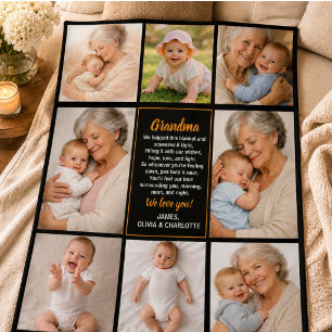 Best Grandma Ever Photo Personalised Grandparent Plaque