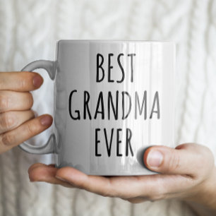 "Best Grandma Ever" Simple Modern Farmhouse Coffee Mug