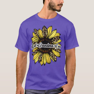 Best Grandma Ever Sunflower Grandma Mothers Day T-Shirt
