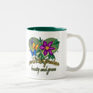 Best Grandma Ever Two-Tone Coffee Mug