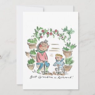 Best Grandma in  Invitation