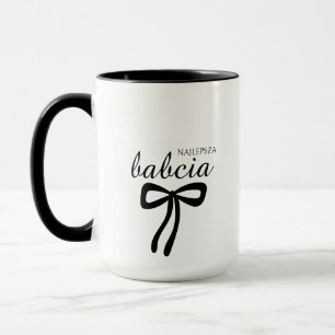 Best Grandma Mug – Polish “Najlepsza Babcia” Gift