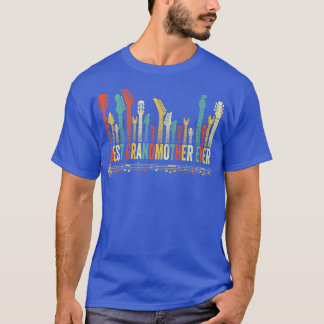 Best Grandmother Ever Guitar Lover Guitarist Mothe T-Shirt