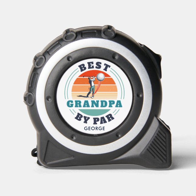 Best Grandpa by Par Cool Golf Lover Personalised 1 (Front)