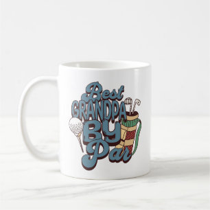 Best Grandpa By Par Father's Day Coffee Mug