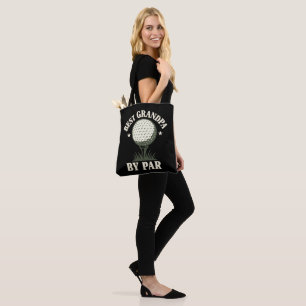 Best Grandpa By Par Funny Tote Bag