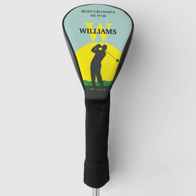 BEST GRANDPA BY PAR GOLF HEAD COVER (Front)