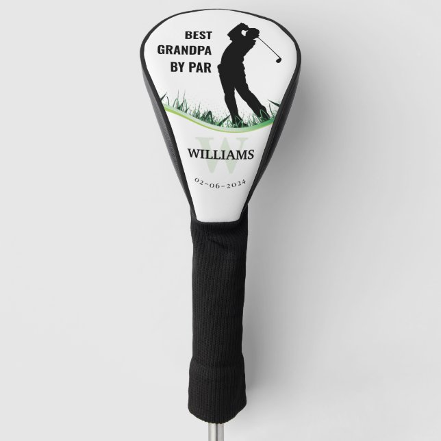 BEST GRANDPA BY PAR GOLF HEAD COVER (Front)