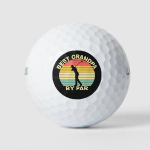 Best Grandpa By Par - Golfer Golf Balls