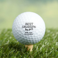 Best Grandpa by par Modern Typography Custom Name