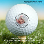 Best GRANDPA By Par Personalised Photo Golf Balls<br><div class="desc">Best Grandpa By Par ... Two of your favourite things , golf and your grand kids ! Now you can take them with you as you play 18 holes . Customise these golf balls with your grandchild's favourite photo and name . Whether it's a grandfather birthday, fathers day or Christmas,...</div>
