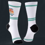 Best Grandpa by Par Retired Golfer Grandad Socks<br><div class="desc">Retro Best Grandpa By Par design you can customise for the recipient of this cute golf theme design. Perfect gift for Father's Day or grandfather's birthday. The text "GRANDPA" can be customised with any dad moniker by clicking the "Personalise" button. Can also double as a company swag if you add...</div>