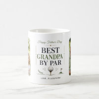 Best Grandpa By Par Sage Green Golf Two Photo