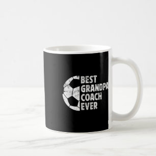 Best Grandpa Coach Soccer Grandpa Of A Soccer Play Coffee Mug