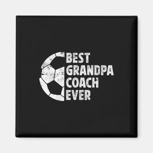 Best Grandpa Coach Soccer Grandpa Of A Soccer Play Magnet