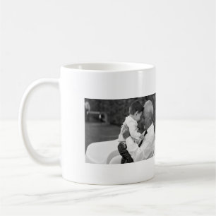 Best Grandpa ever add photo name classic elegant Coffee Mug