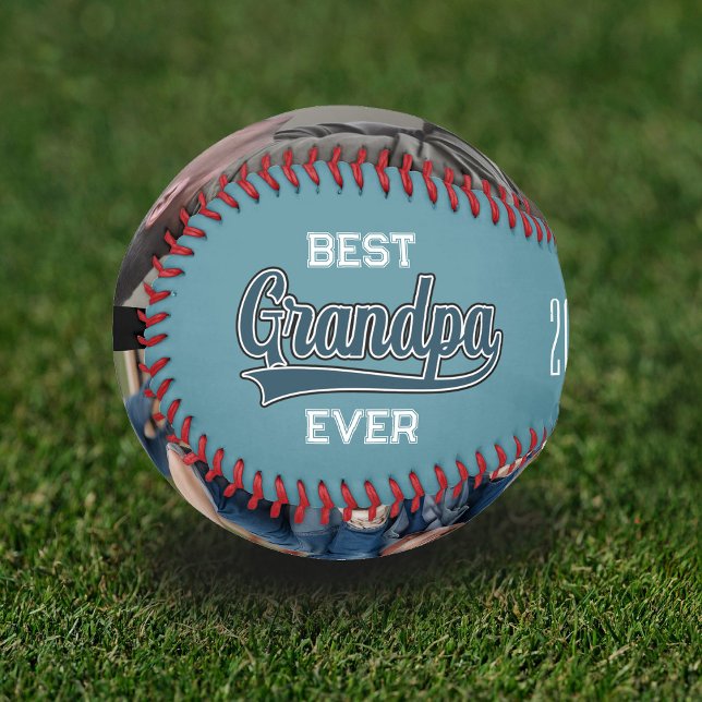 Best Grandpa Ever Baseball Gift for Grandpa (Best Grandpa Ever Baseball great gift for Father's Day or Grandparent's Day. Blue Sporty sentimental)