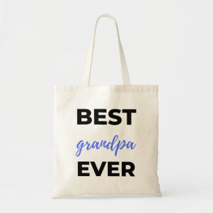 Best Grandpa Ever bl Tote Bag