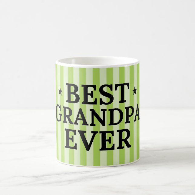 Best Grandpa Ever Coffee Mug (Center)
