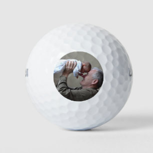 Best Grandpa Ever Custom Photo Create Your Own Golf Balls