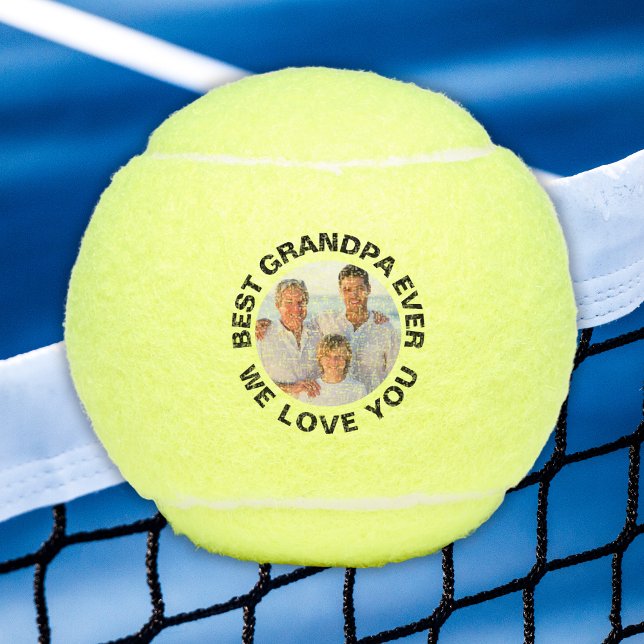 Best Grandpa Ever – Custom Photo Tennis Balls (Best Grandpa Ever – Custom Photo Tennis Balls
)