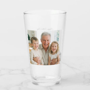 Best Grandpa Ever Father’s Day Photo Glass