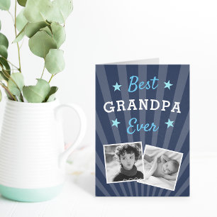 Best Grandpa Ever Father's Day Photo Card