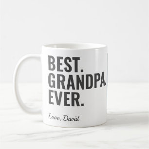 Best. Grandpa . Ever. Father's Day Photo Coffee Mug