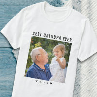 Best Grandpa Ever Grandfather And Grandkid Photo