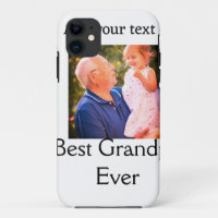 Best Grandpa ever grandfather photo name gifts tex
