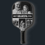 Best Grandpa Ever Photo Birthday Gift  Pickleball Paddle<br><div class="desc">Tell your Grandfather that you love him with this personalised photo Pickleball Paddle Racket. He'll love it. You don't have to wait for father's day,  show him your love every day!</div>