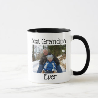 Best Grandpa Ever Photo Personalised Photo Mug