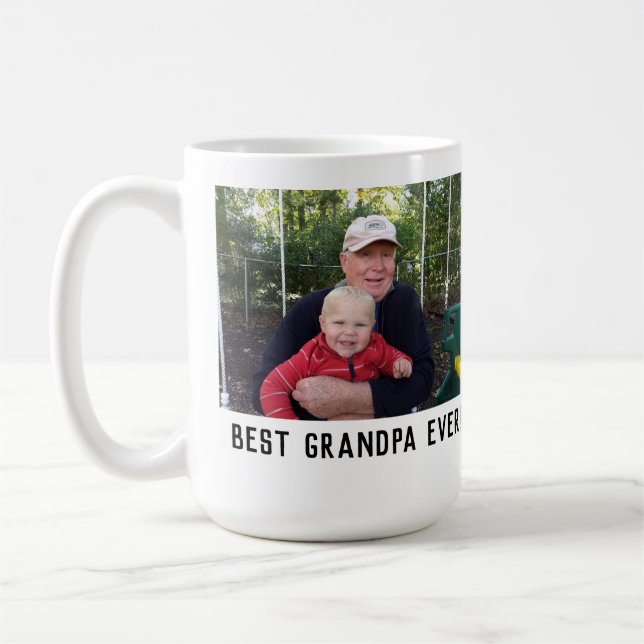 best grandpa ever simple coffee mug (Left)